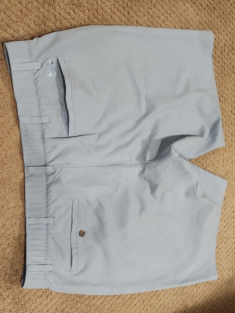 NEW* Under Armour Men's Light Blue Casual Shorts Golf Sz 40